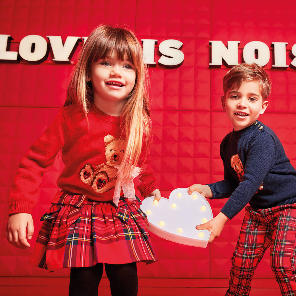 iDO Baby-Girls Classic Tartan Cotton Skirt | Childrensalon Outlet