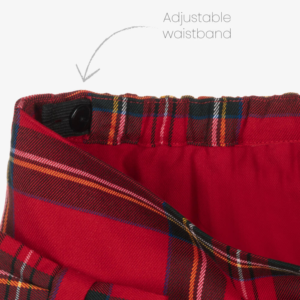iDO Baby-Girls Classic Tartan Cotton Skirt | Childrensalon Outlet