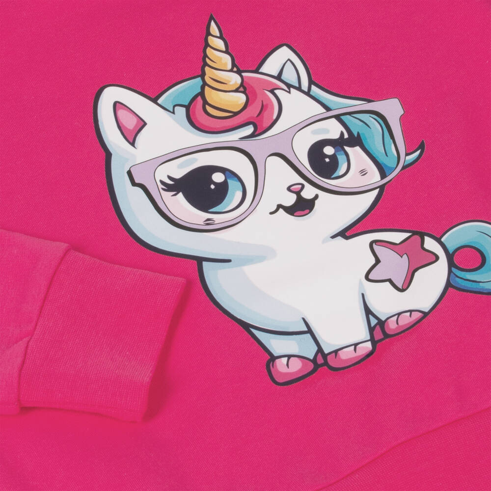 iDO Baby-Girls Cotton Pink Unicorn Top | Childrensalon Outlet