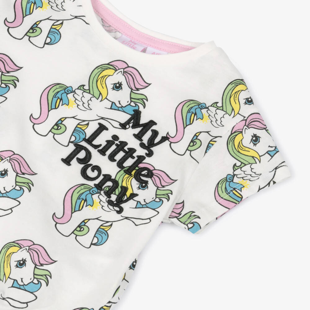 iDO Baby-Girls Cotton Tee with Pony Whimsy | Childrensalon Outlet
