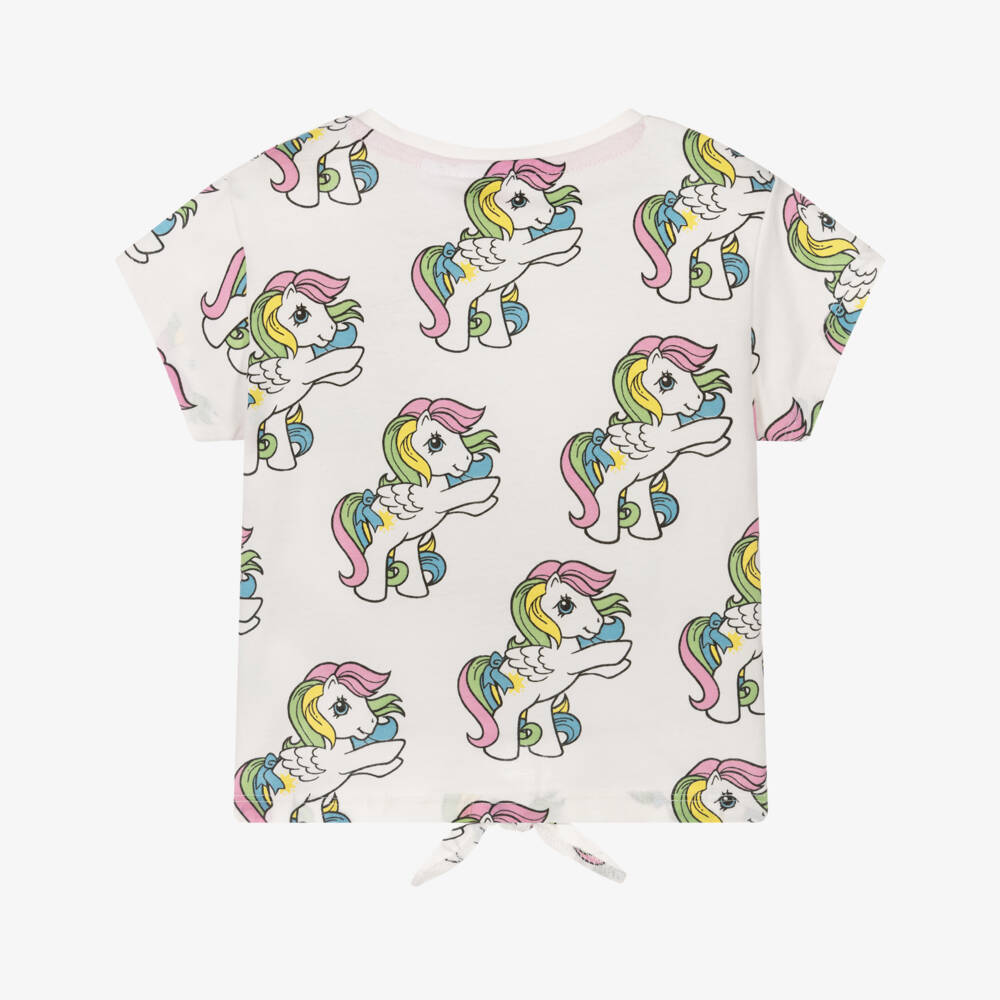 iDO Baby-Girls Cotton Tee with Pony Whimsy | Childrensalon Outlet