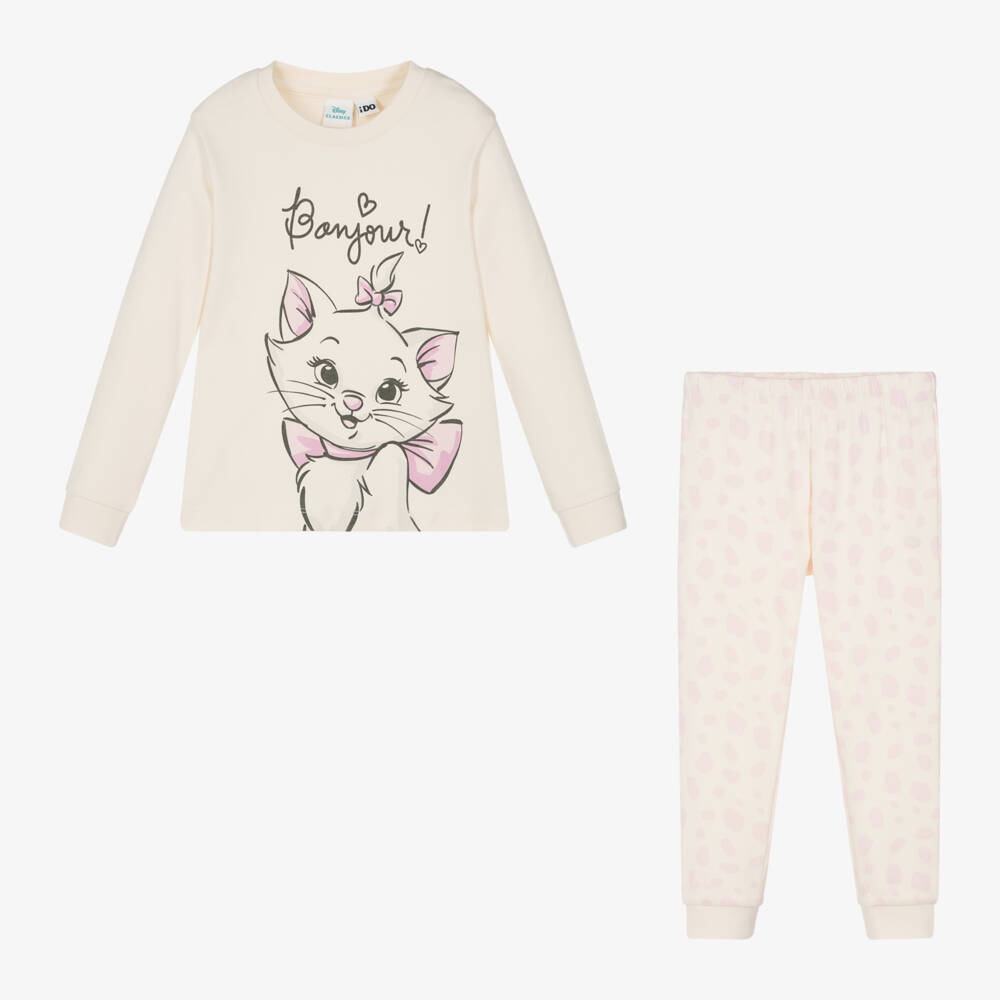 iDO Baby-Girls Cream Disney Cotton Pyjama Set | Childrensalon Outlet