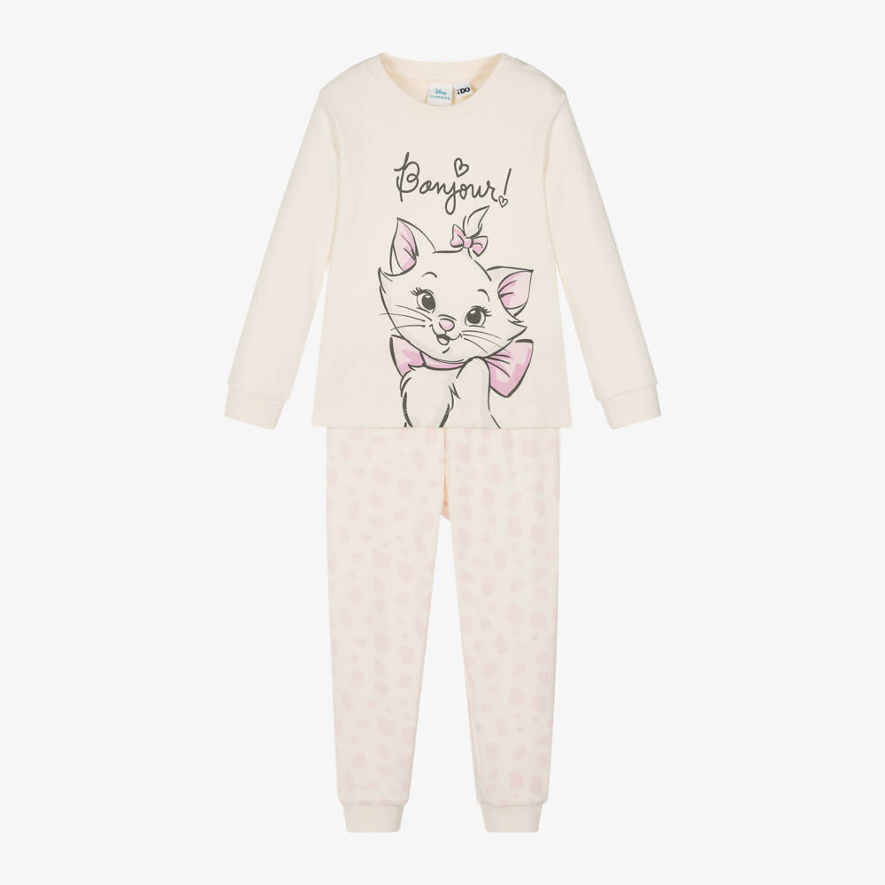 iDO Baby-Girls Cream Disney Cotton Pyjama Set | Childrensalon Outlet