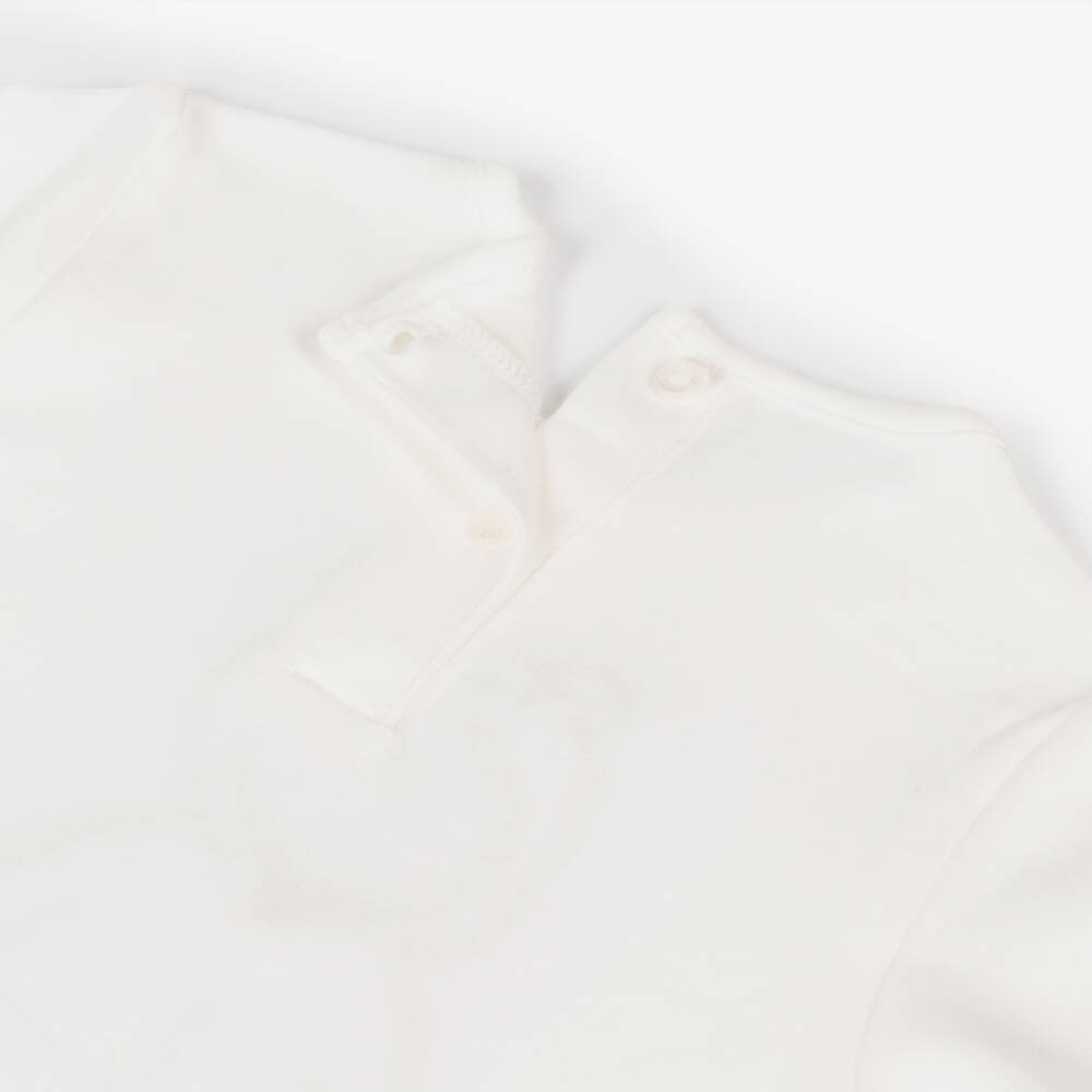 iDO Baby-Girls Cream Teddy Bear Top | Childrensalon Outlet