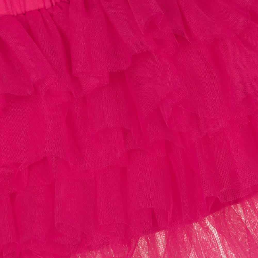 iDO Mini-Girls' Fuchsia & Ivory Tutu Set | Childrensalon Outlet
