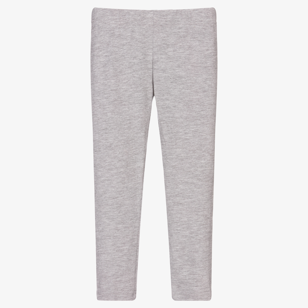 iDO Baby-Girls Grey Cotton Leggings | Childrensalon Outlet