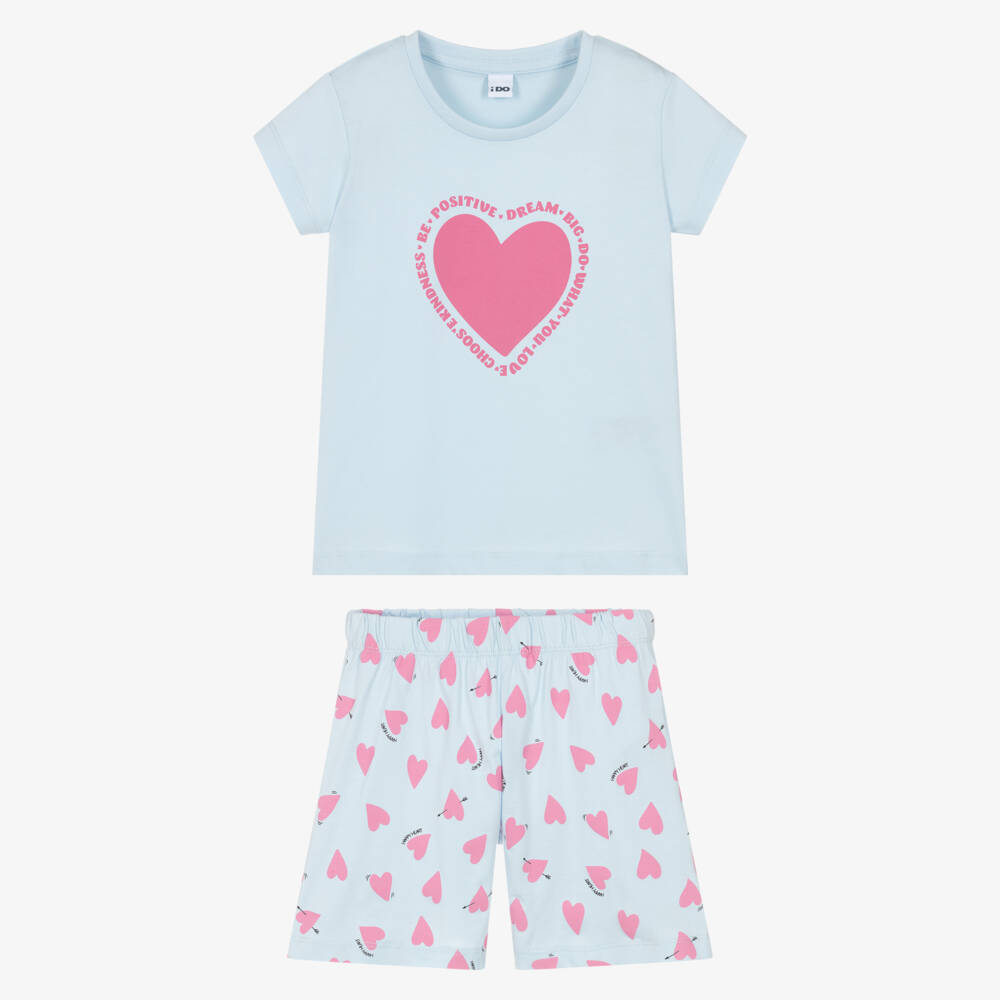 iDO Малыши-Пижама из хлопка с сердечками для девочек | Childrensalon Outlet