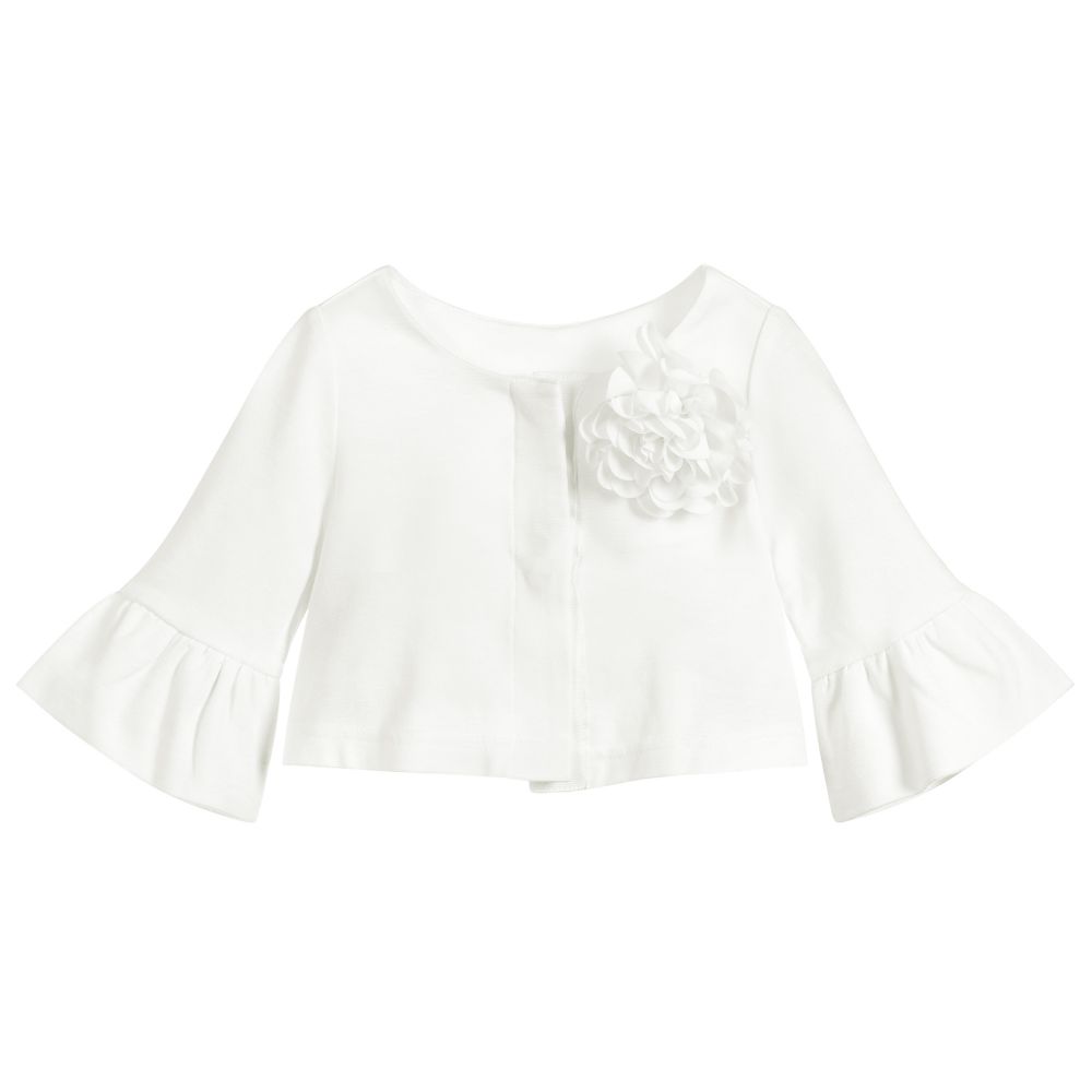 iDO Baby - Girls Ivory Cardigan | Childrensalon