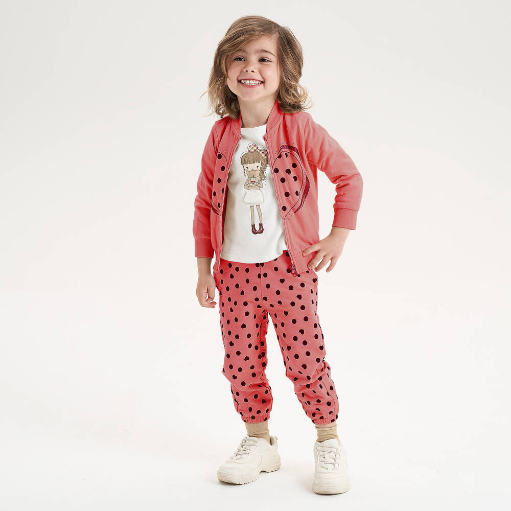 iDO Baby-Girls Ivory Cotton Top | Childrensalon Outlet