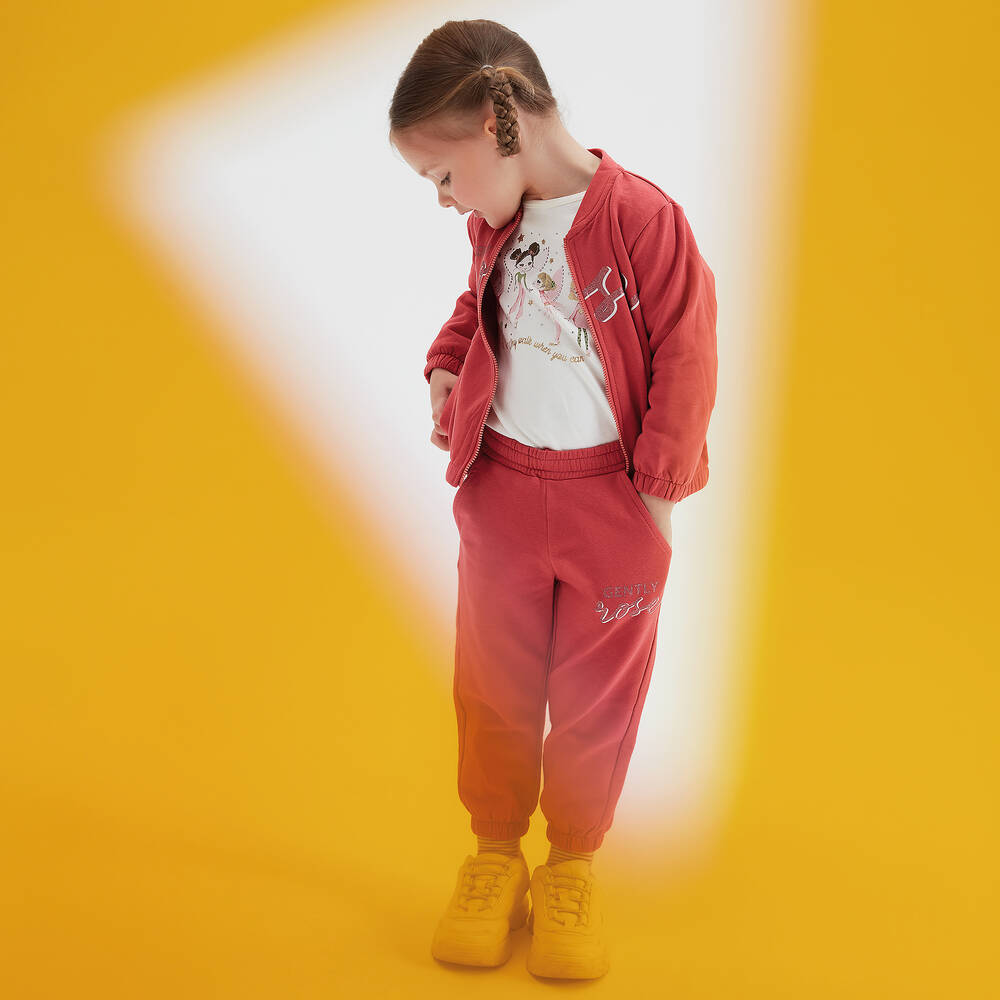 iDO Малыши-Кремовый хлопковый топ для девочек | Childrensalon Outlet