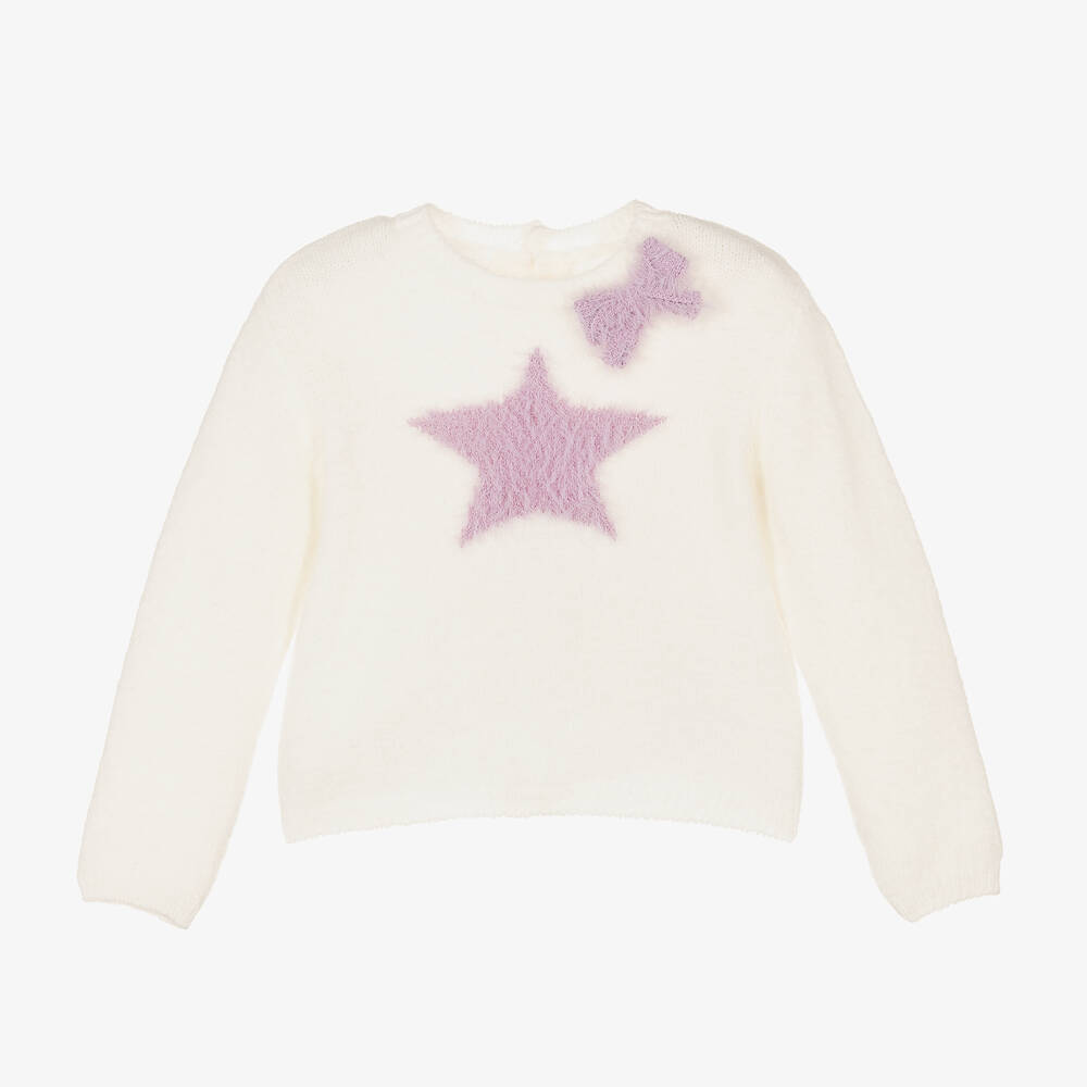 iDO Baby - Кремовый свитер для девочек | Childrensalon