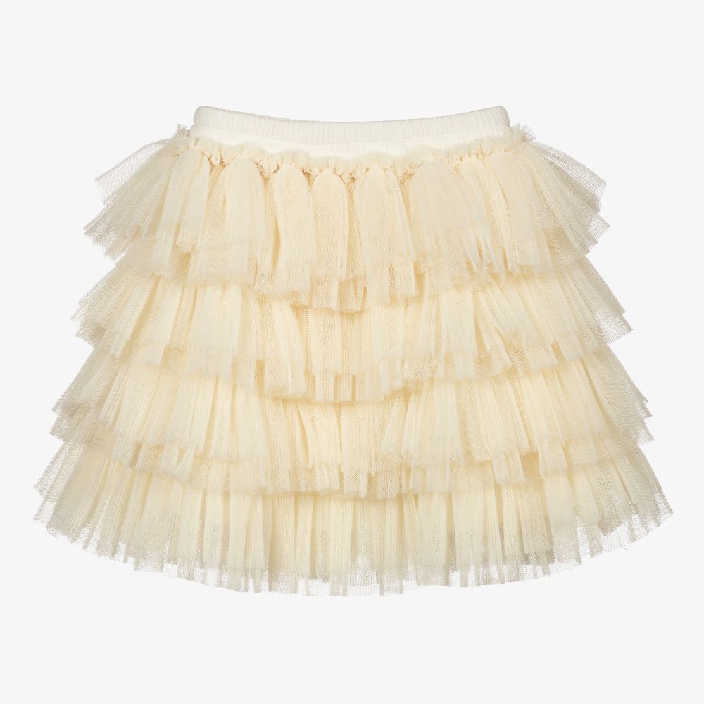 iDO Baby - Girls Ivory Tulle Skirt | Childrensalon