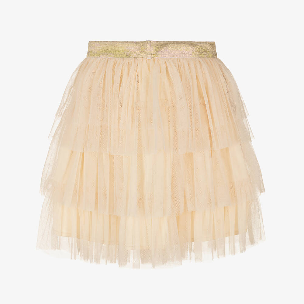 iDO Для младших-Кремовая юбка из тюля для девочек | Childrensalon Outlet