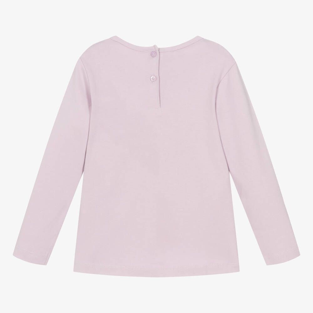 iDO Baby-Girls Lilac Shooting Star Cotton Top | Childrensalon Outlet