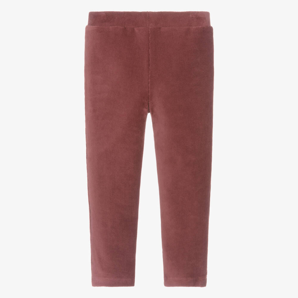 iDO-Girls Maroon Red Corduroy Leggings | Childrensalon Outlet