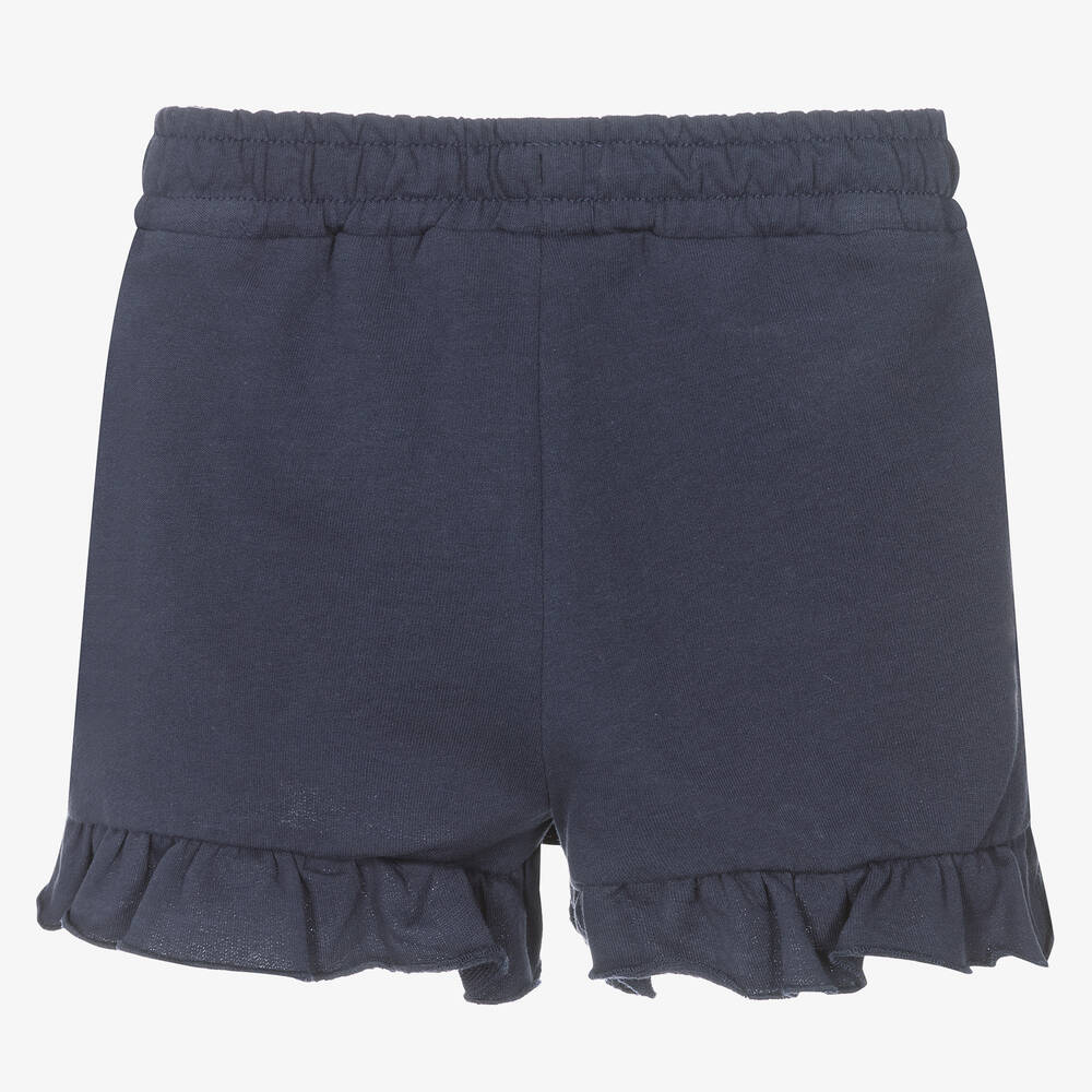 iDO Малыши-Синие хлопковые шорты для девочек | Childrensalon Outlet