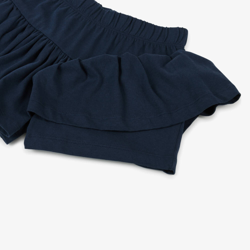 iDO Baby-Girls Navy & White Butterfly Skort Set | Childrensalon Outlet