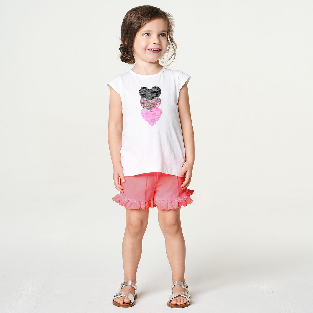 Pink jersey shorts sales
