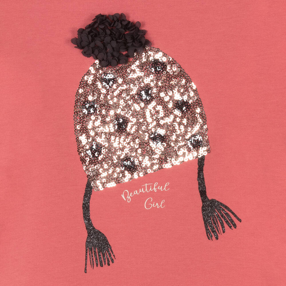 iDO Baby-Girls Pink Cotton Dress | Childrensalon Outlet