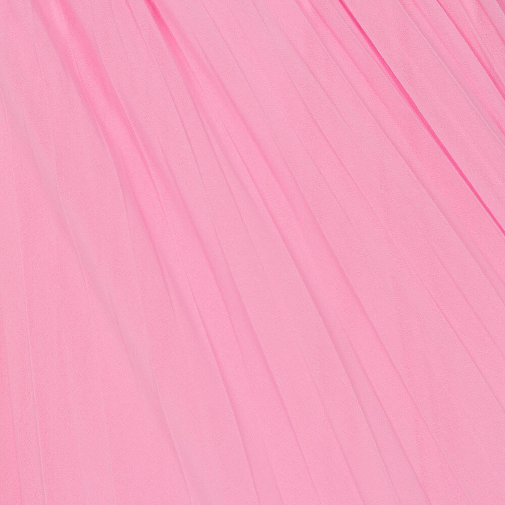 iDO Для младших-Girls Pink Crêpe Chiffon Pleated Skirt | Childrensalon Outlet