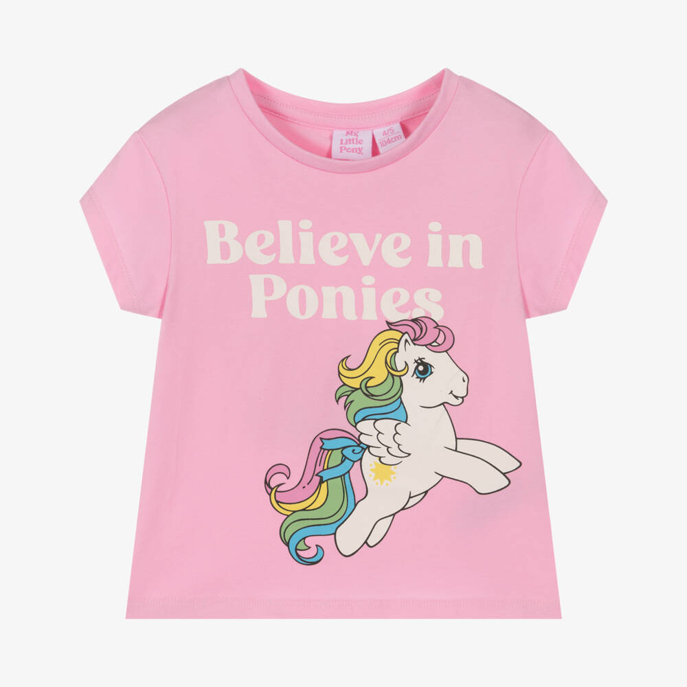 iDO Baby-Girls Pink Pony Dream Tee | Childrensalon Outlet