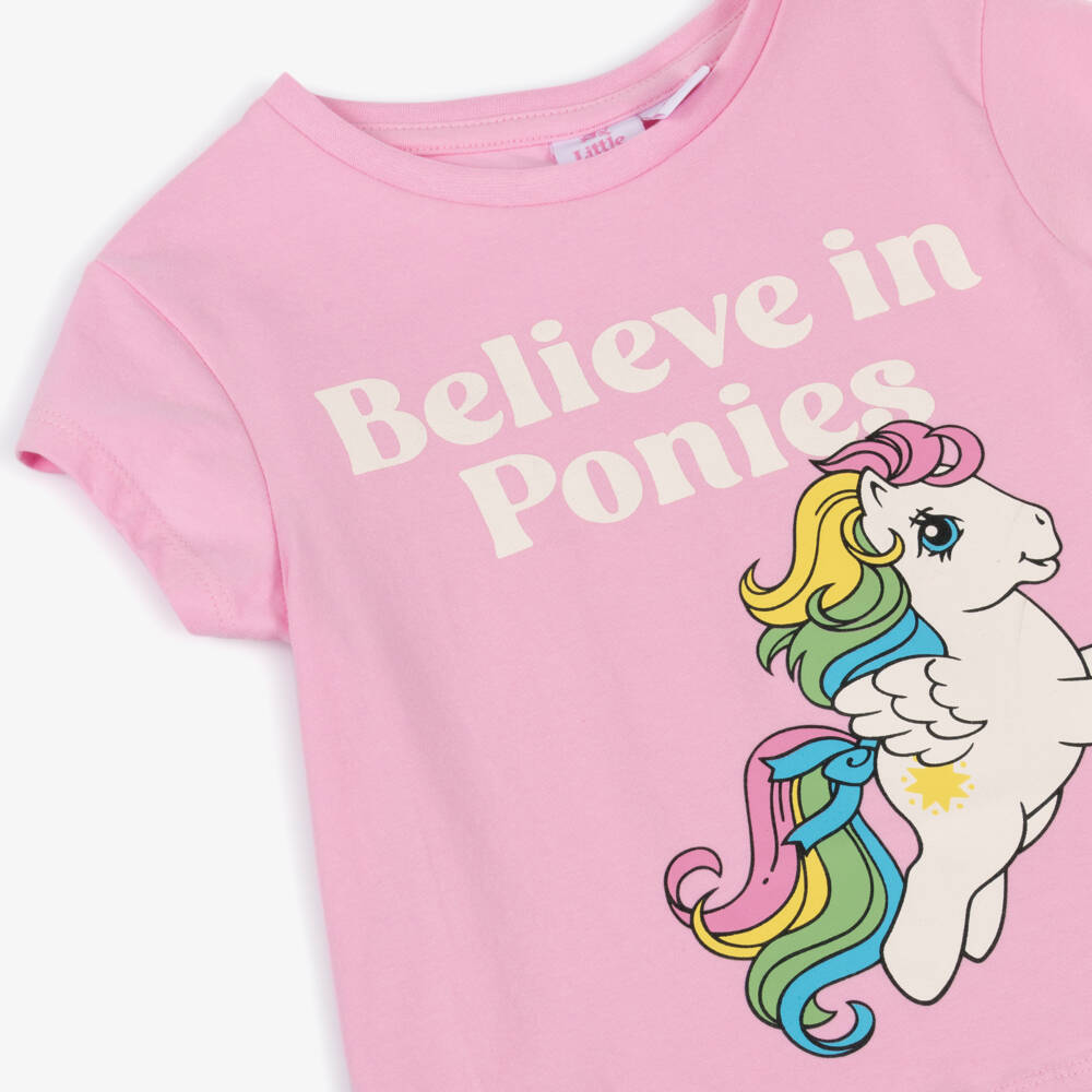 iDO Baby-Girls Pink Pony Dream Tee | Childrensalon Outlet