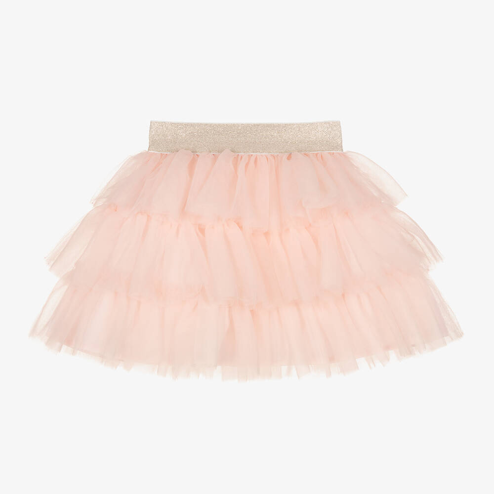 iDO Baby - Girls Pink Tulle Tutu Skirt | Childrensalon