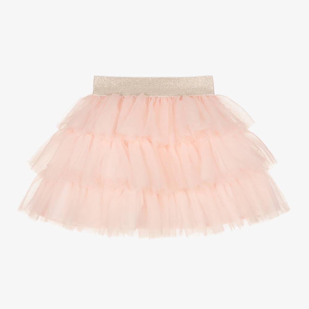 Pink tulle skirt for baby girl cheap