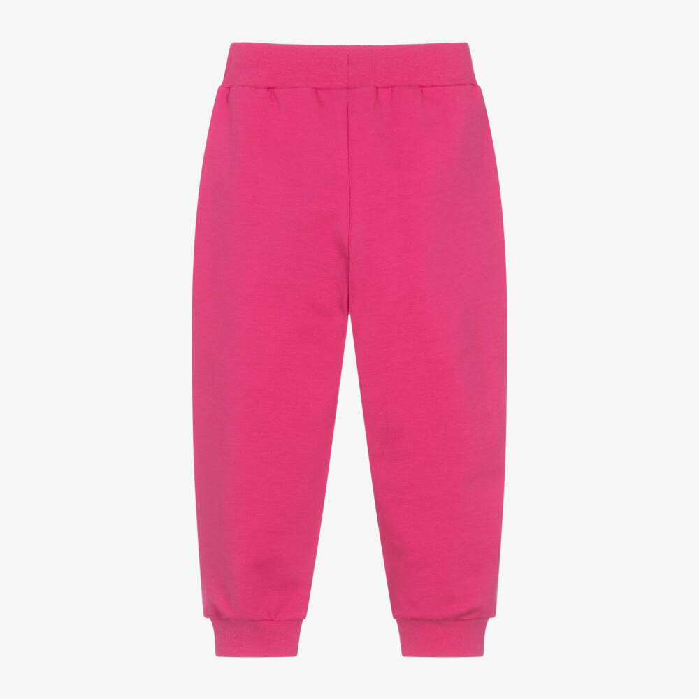 iDO Baby-Girls Pink Unicorn Cotton Joggers | Childrensalon Outlet