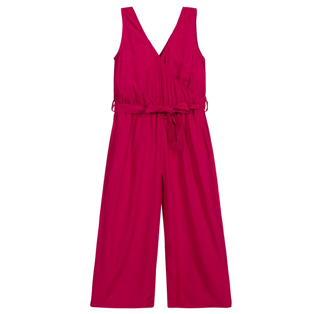 iDO Junior - Combi-pantalon rose en viscose Fille | Childrensalon