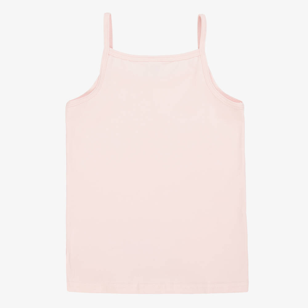 آي دو Junior-طقم صديري بناتي وردي وأبيض | Childrensalon Outlet