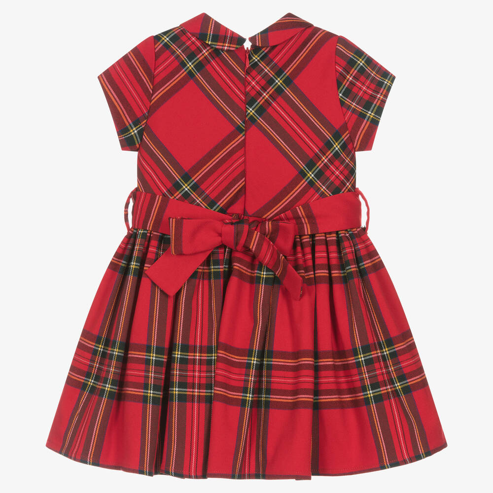 iDO Малыши-Красное платье в клетку | Childrensalon Outlet