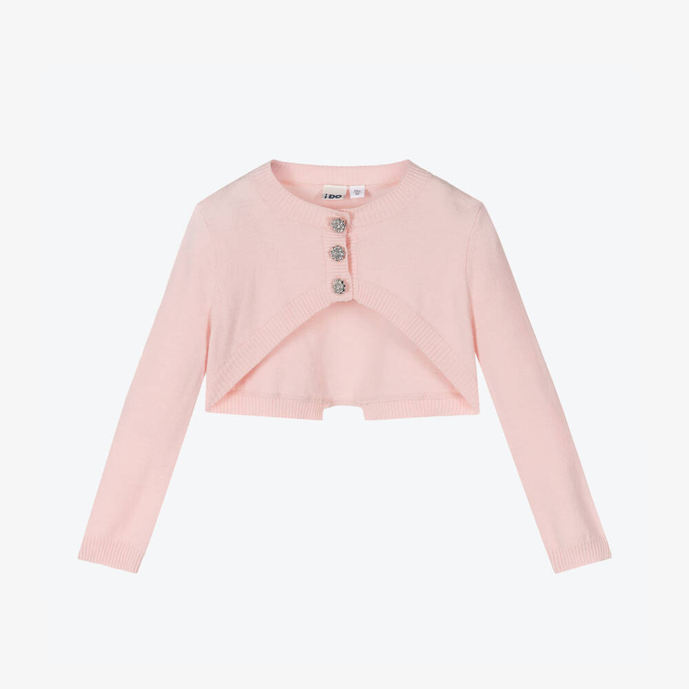 iDO Baby-Girls Rosy Knit Bolero with Sparkle | Childrensalon Outlet