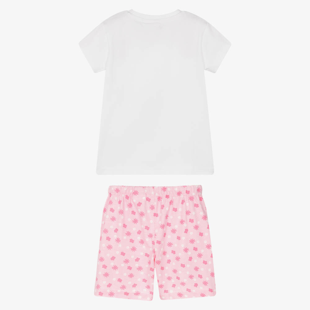iDO Baby-Girls Soft Pink & White Sleep Set | Childrensalon Outlet