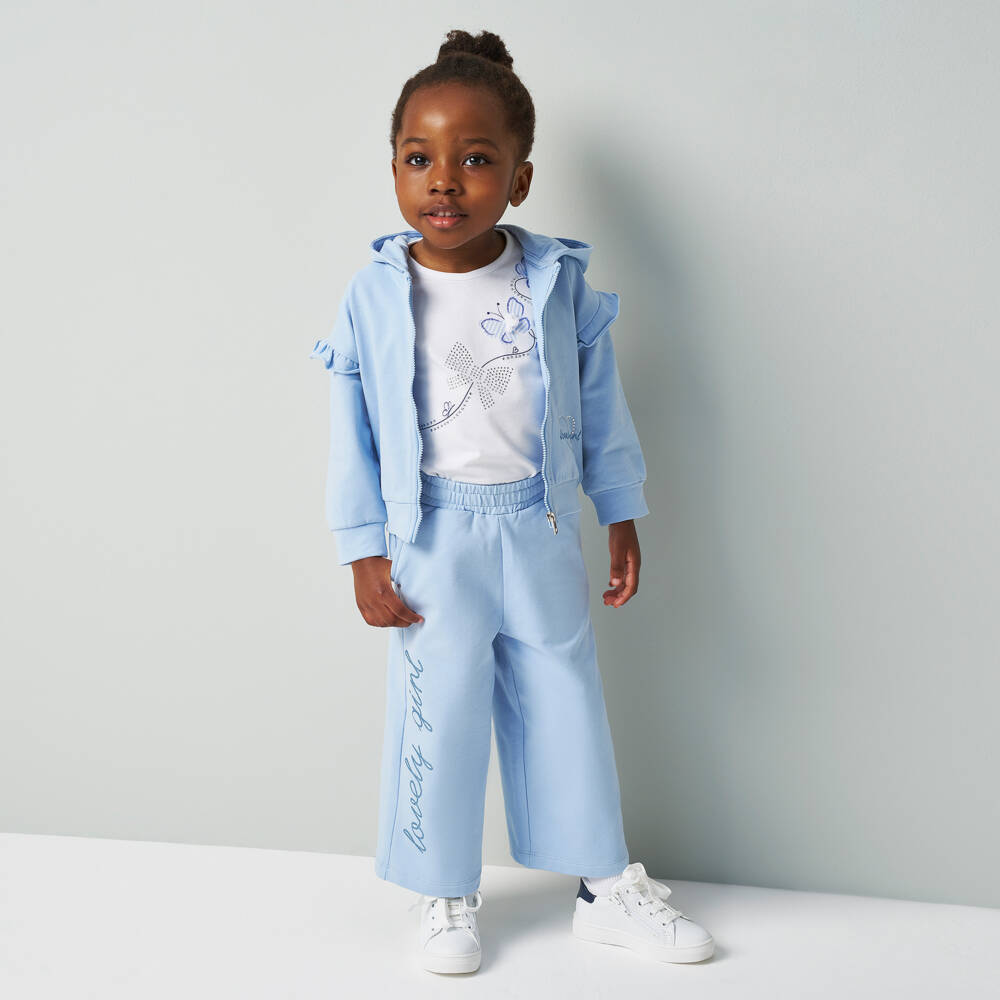 iDO Baby-تي شيرت قطن للبنات بتصميم فراشة متألقة | Childrensalon Outlet