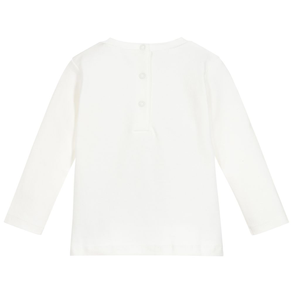 iDO Mini-توب قطن لون عاجي للمولودات | Childrensalon Outlet