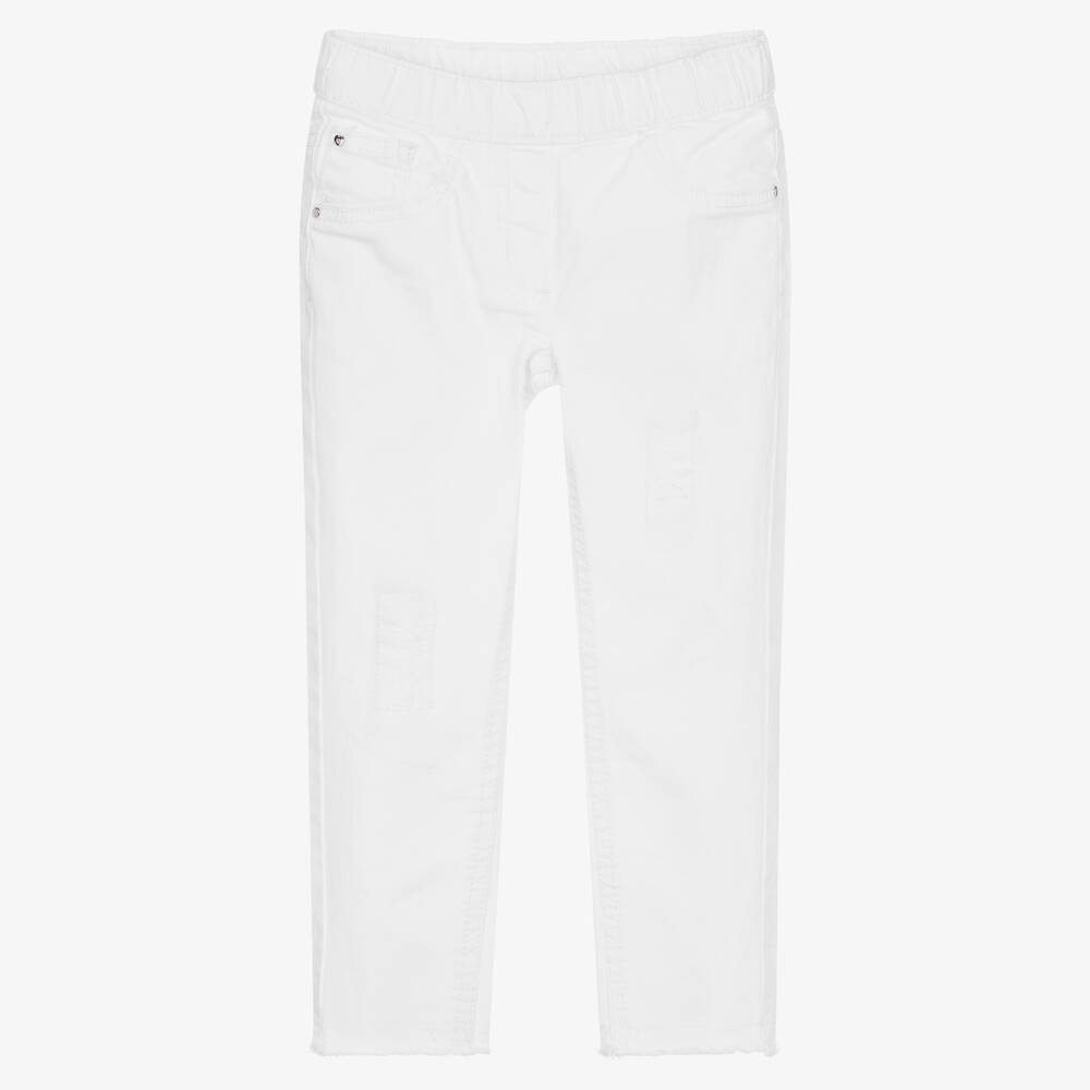 Baby girl store white jeggings