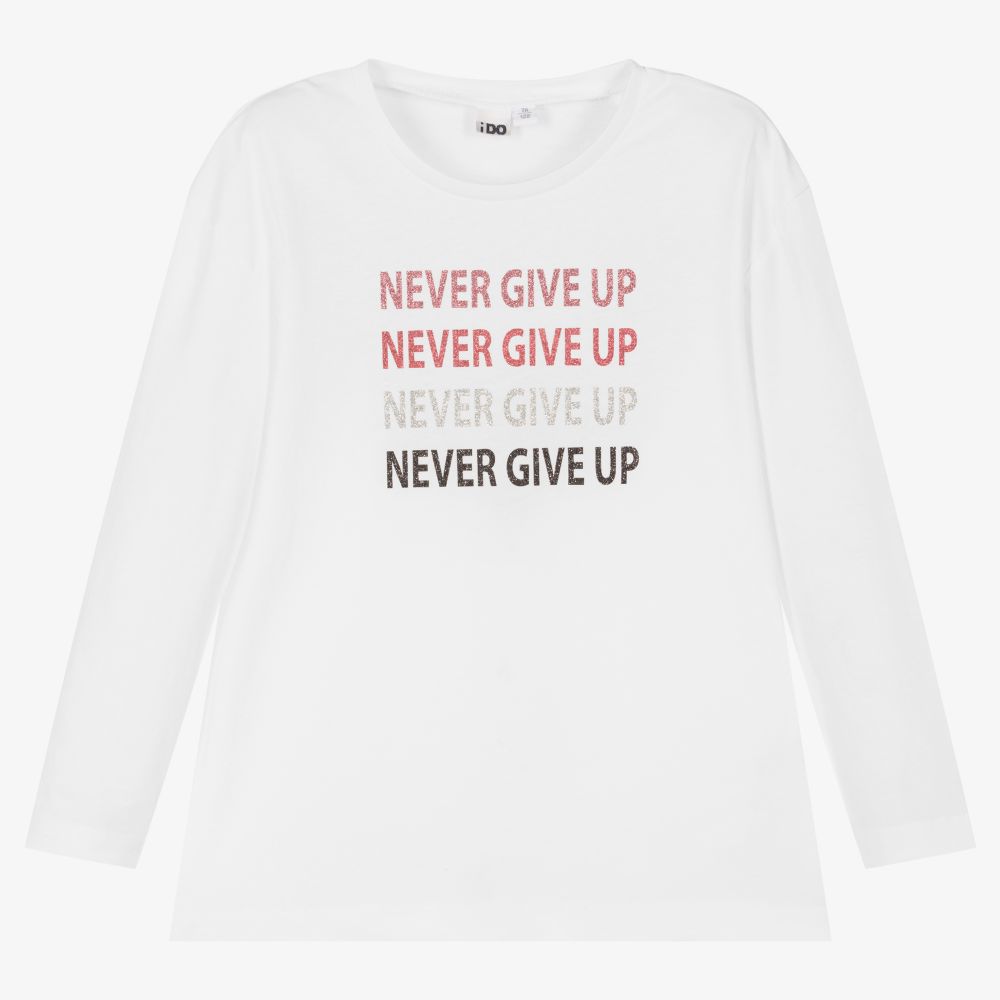 iDO Для младших-Girls White Cotton Top | Childrensalon Outlet
