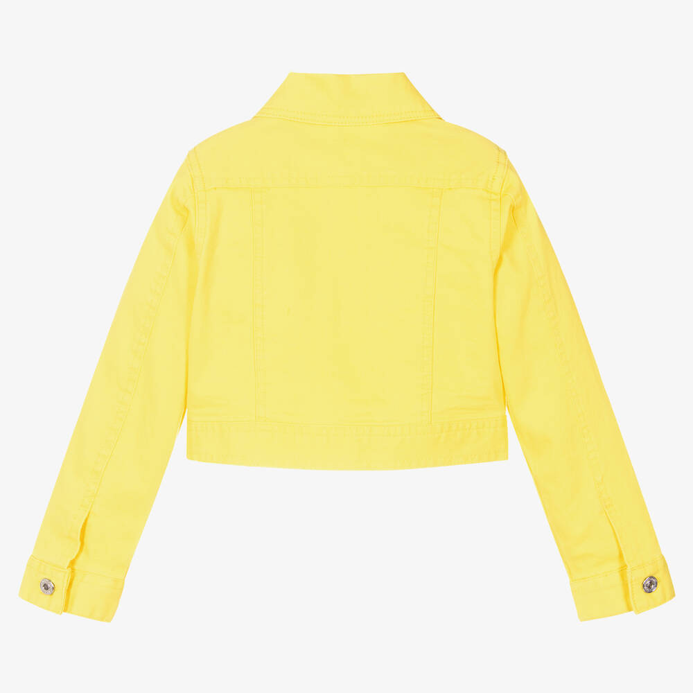 Baby yellow 2025 denim jacket