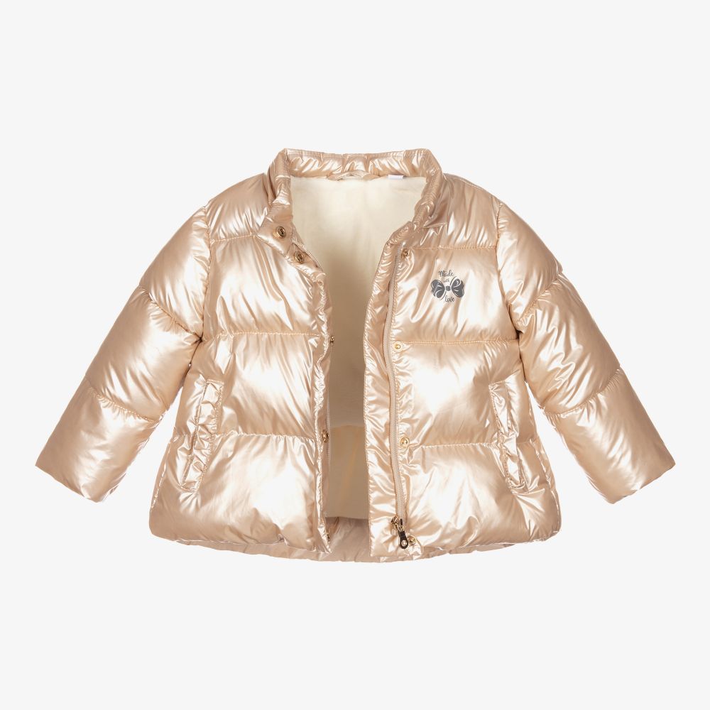 Gold baby jacket outlet