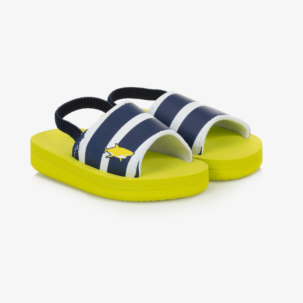 iDO Junior - Green & Blue Sliders | Childrensalon