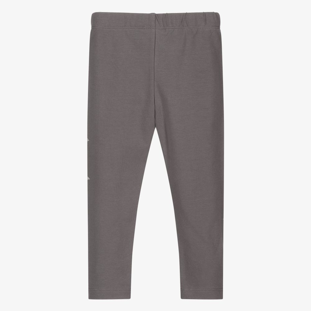 iDO Baby-Grey & Silver Star Legggings | Childrensalon Outlet