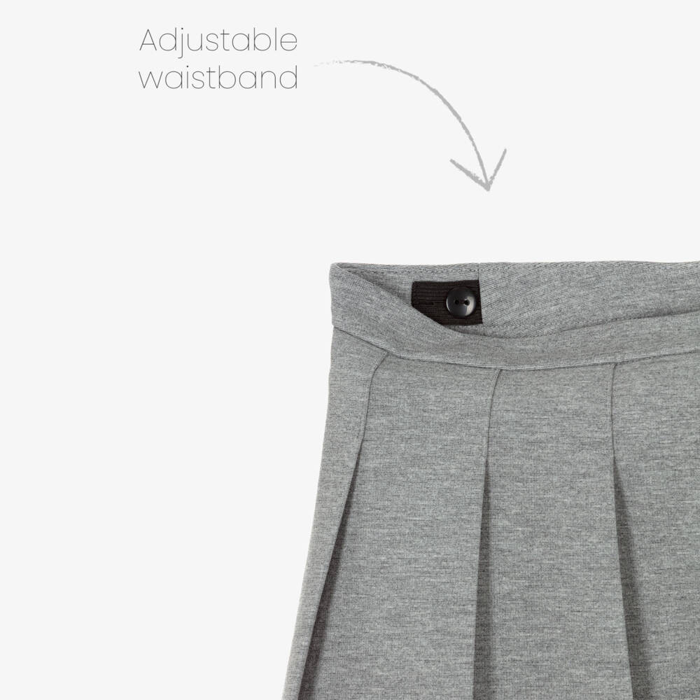 iDO-Grey Skirt Set With Bag | Childrensalon Outlet