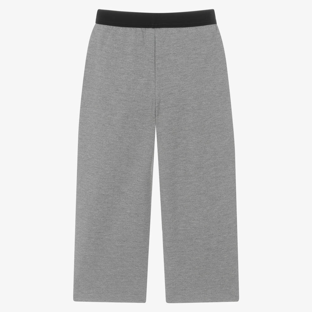 iDO-Grey Wide Leg Trousers | Childrensalon Outlet