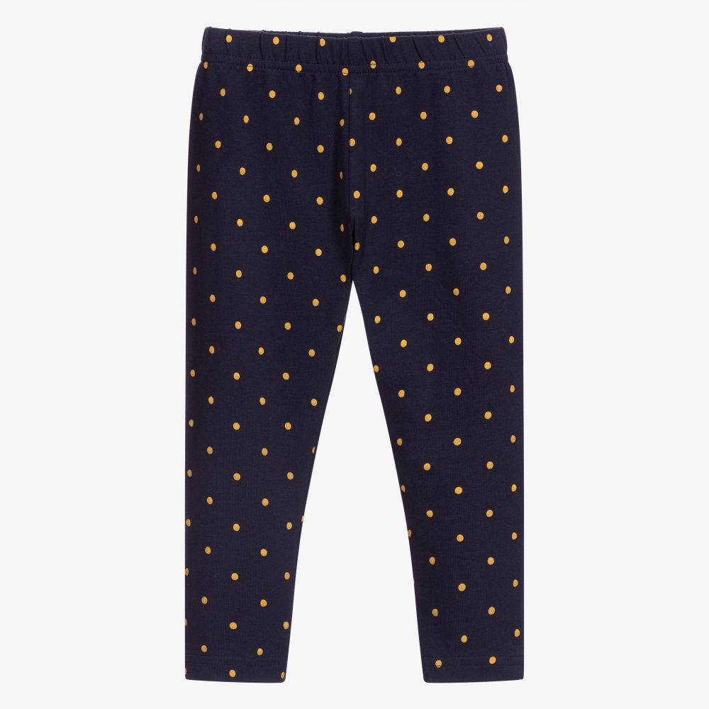 Polka dot leggings baby clearance