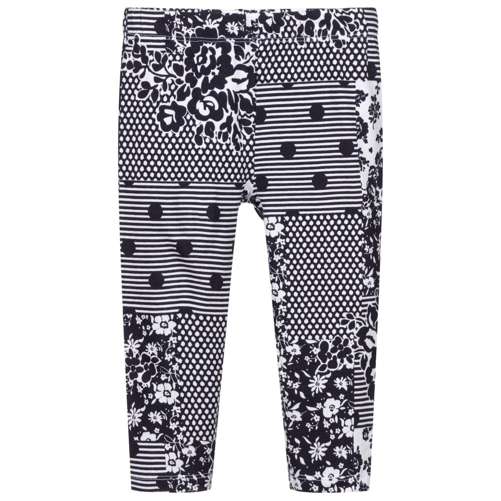 iDO Малыши-Бело-синие легинсы | Childrensalon Outlet