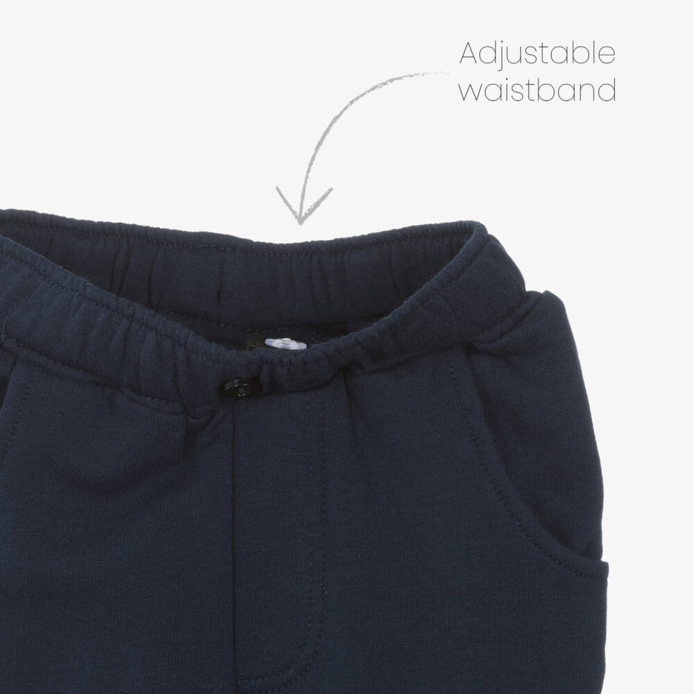 iDO Мини-Navy Houndstiith Trouser Set | Childrensalon Outlet