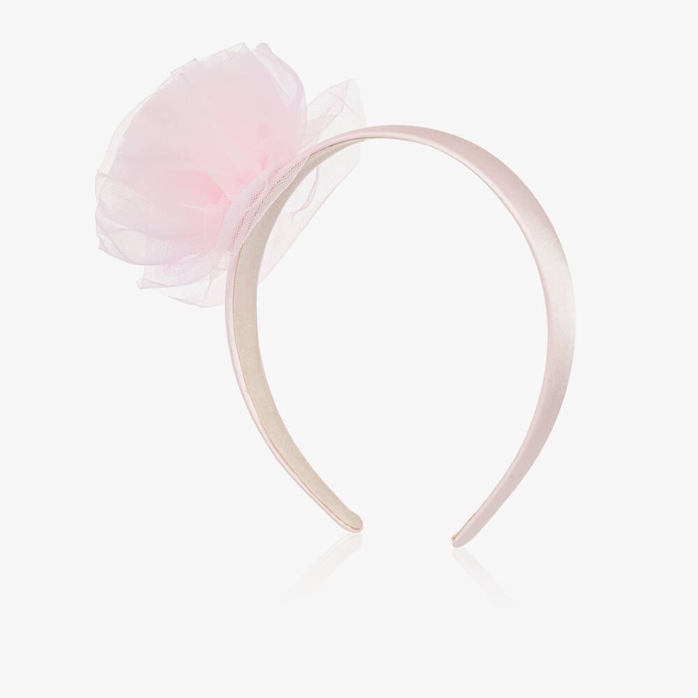 iDO Baby-Pink Blossom Girls Hairpiece | Childrensalon Outlet