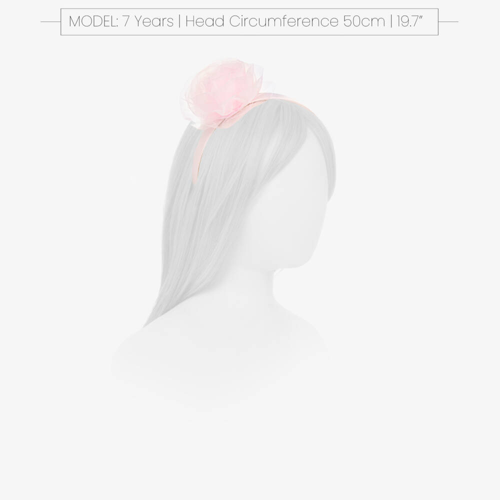 iDO Baby-Pink Blossom Girls Hairpiece | Childrensalon Outlet
