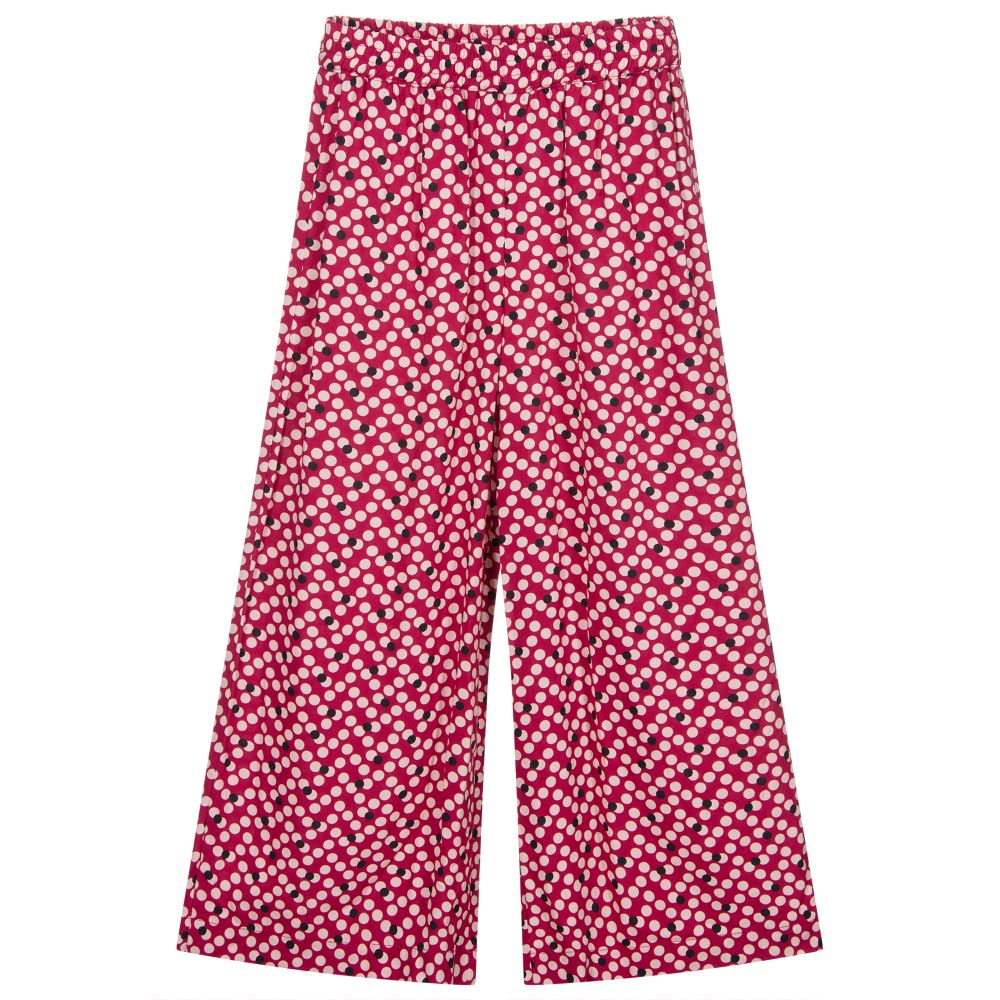 iDO Junior - Розовые брюки из вискозы | Childrensalon